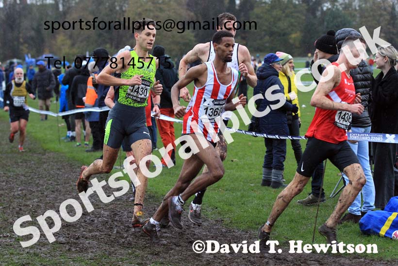 Senior Men and Under-23 Men, 2022 British Athletics Cross Challenge, Sefton Park, Liverpool.  Photo: David T. Hewitson/Sports for All Pics